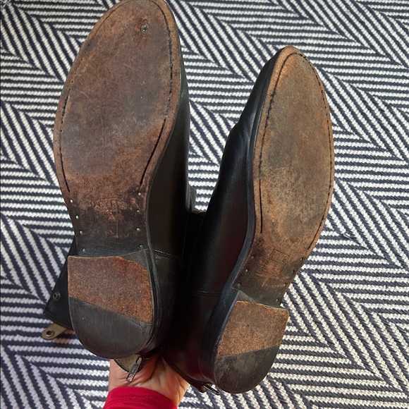 Frye Melissa Zip/Button-Back Riding Boots - Picture 6 of 8